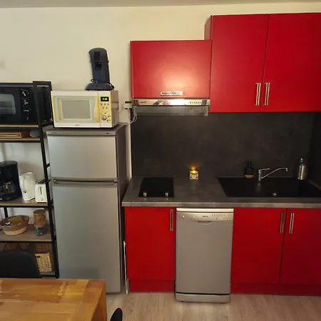T2, 34m2, Pied De Piste, 4 A 6 Pers, 1 Chambre, Parking Prive Sousterrain